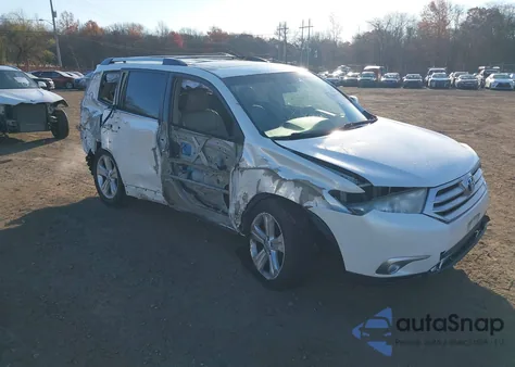 2012 Toyota Highlander Limited V6 z USA, uszkodzony, nr VIN 5TDDK3EH2CS136353